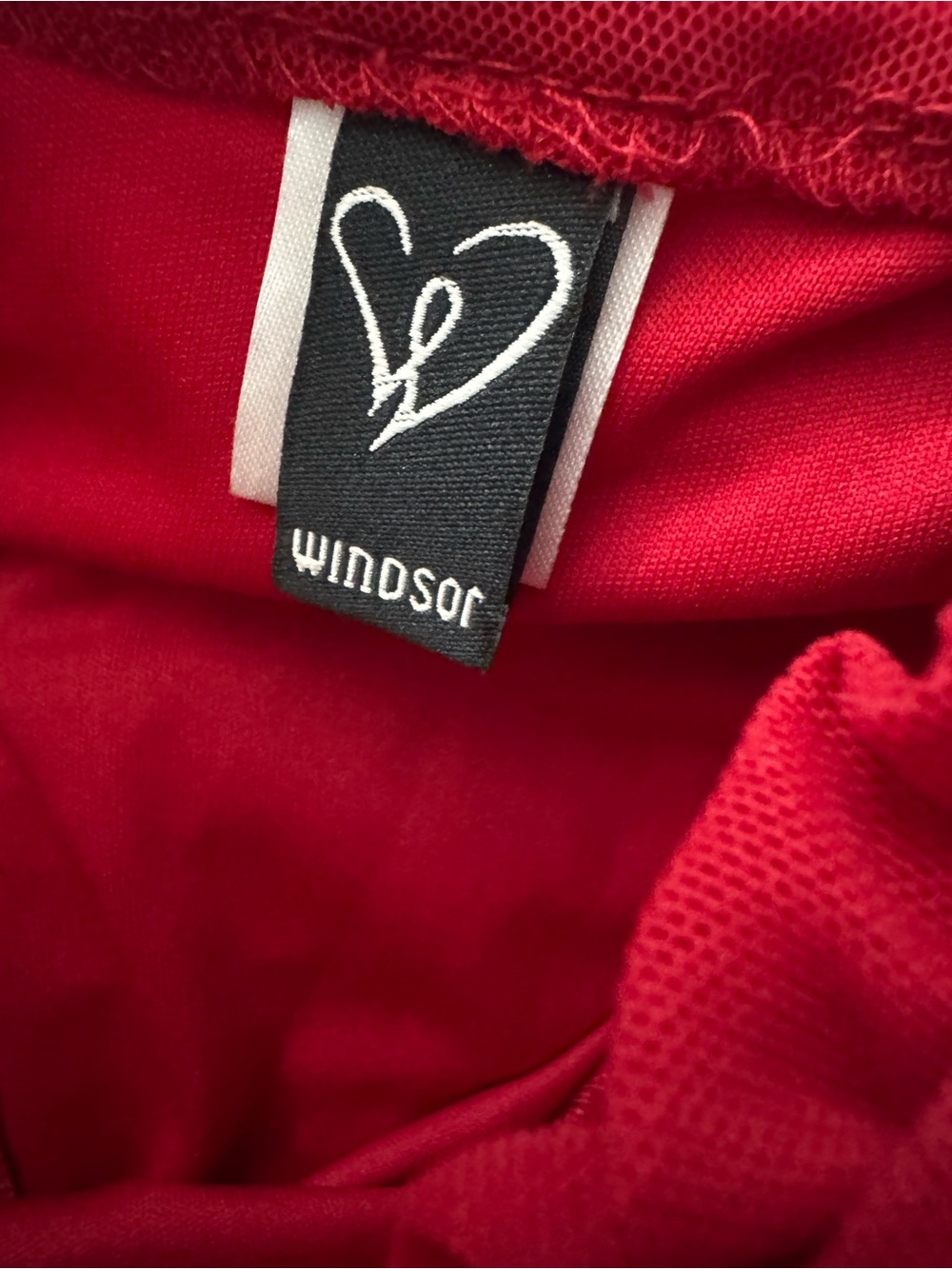 Windsor Crimson Ruched Off-Shoulder Mini Dress size XS - Picture 5 of 6